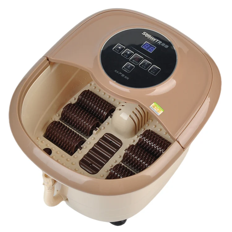 Start the computer version one key foot massage machine foot basin, PTC heating foot bath