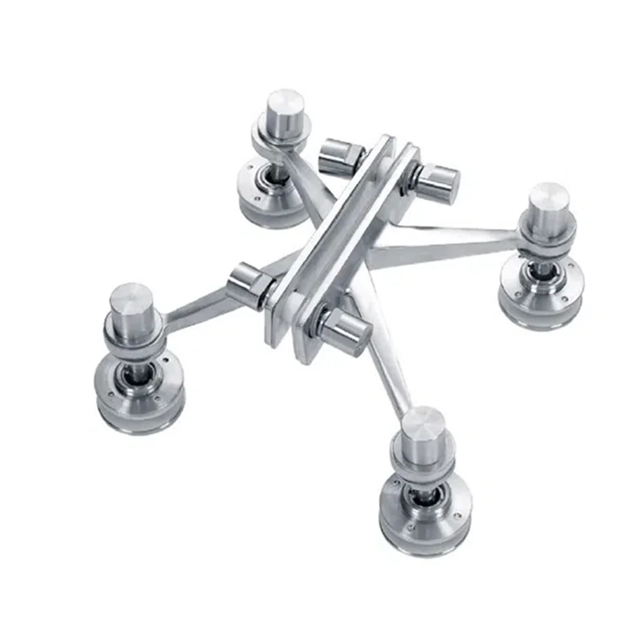 ZD Glass Curtain Wall Facade Envelope Stainless Steel 316 304 Spider Fitting