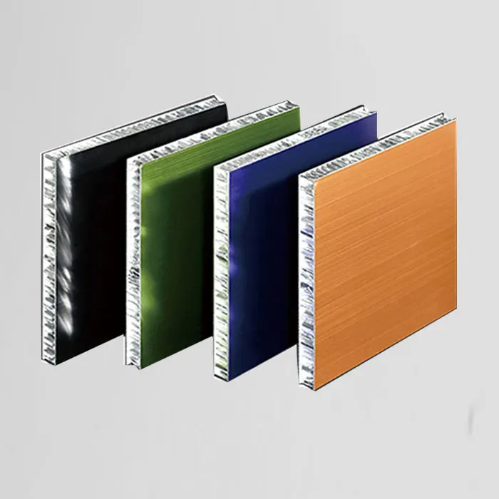 PE Coated stone pattern aluminium composite panels customized coating aluminum honeycomb panel wall decorative panel