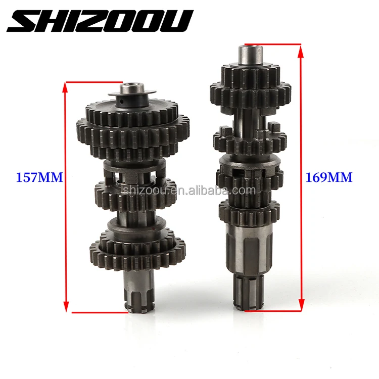 For CG250 CG200 CG 250 CG 200 Motorcycle Speed Main Counter Shaft Assy Engines Reverse Gear Gearbox Accessories 200 250cc