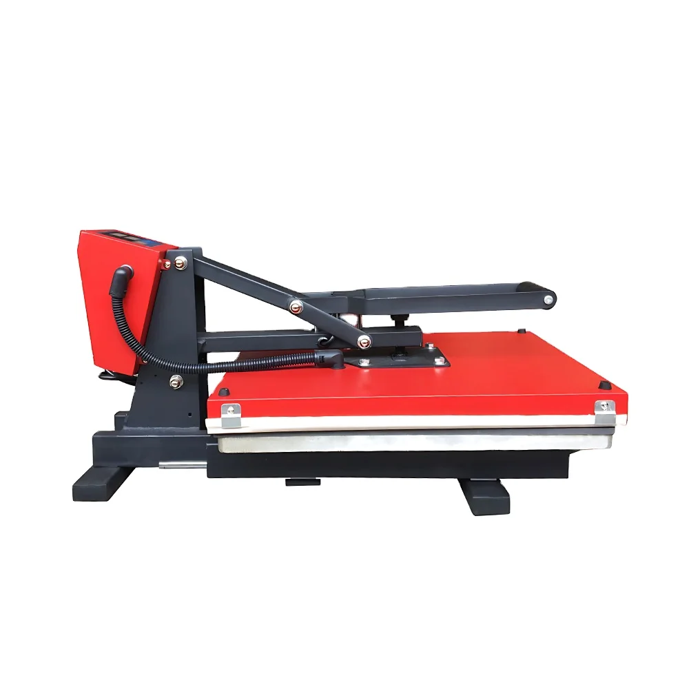 CUYI 38*38cm Heat Press Machine for T-Shirt Sublimation Auto Open Type High Pressure Heat Press Machine Clothes Printing Machine