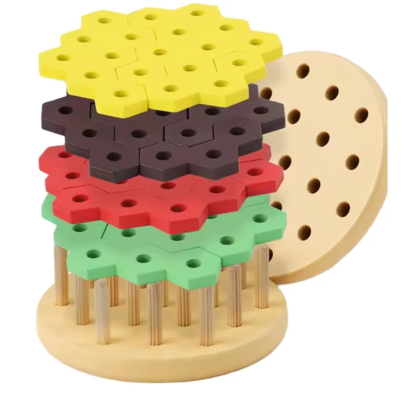 Детский Деревянный конструктор