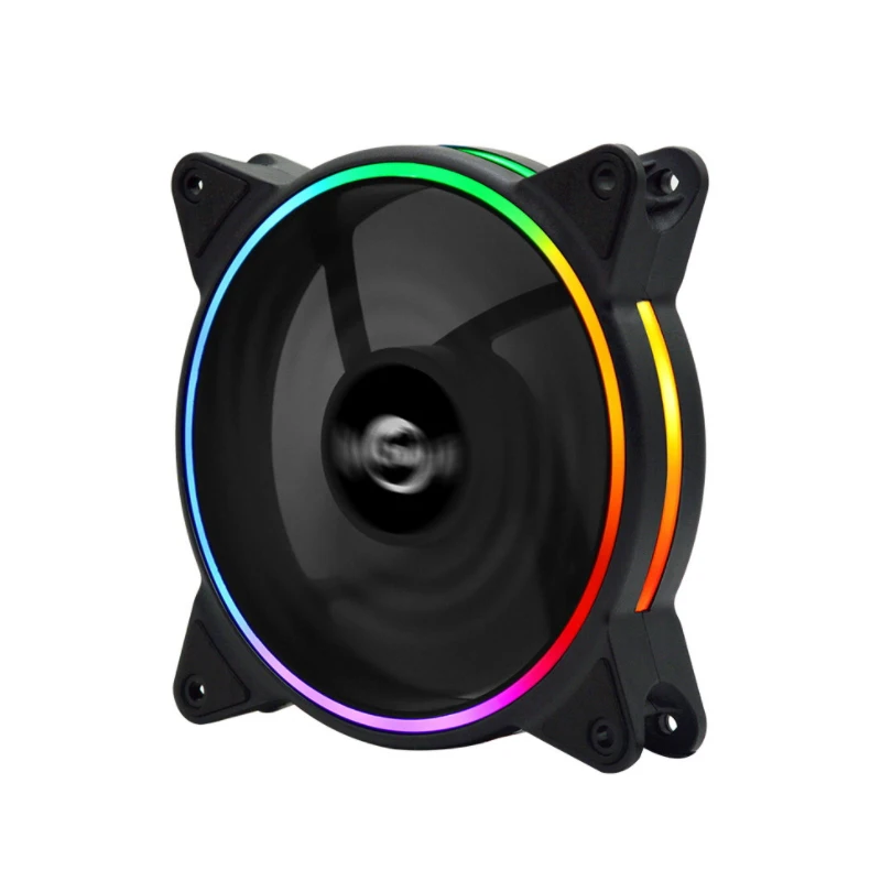 Aigo Ar12 Pro 120mm Pc Computer Case Fan Cooling Cooler 6pin Adjustable Rgb Led 12cm Mute Ventilador Argb Fans Adjust Speed Aura