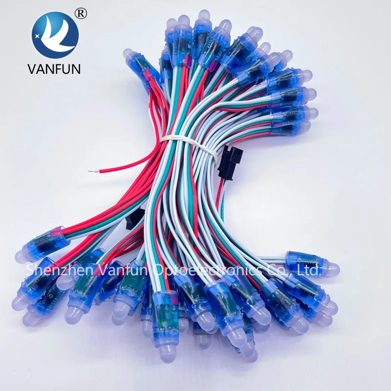 WS2811 LED Pixel 12mm RGB Full Color  5V 12V Pixel Light Module