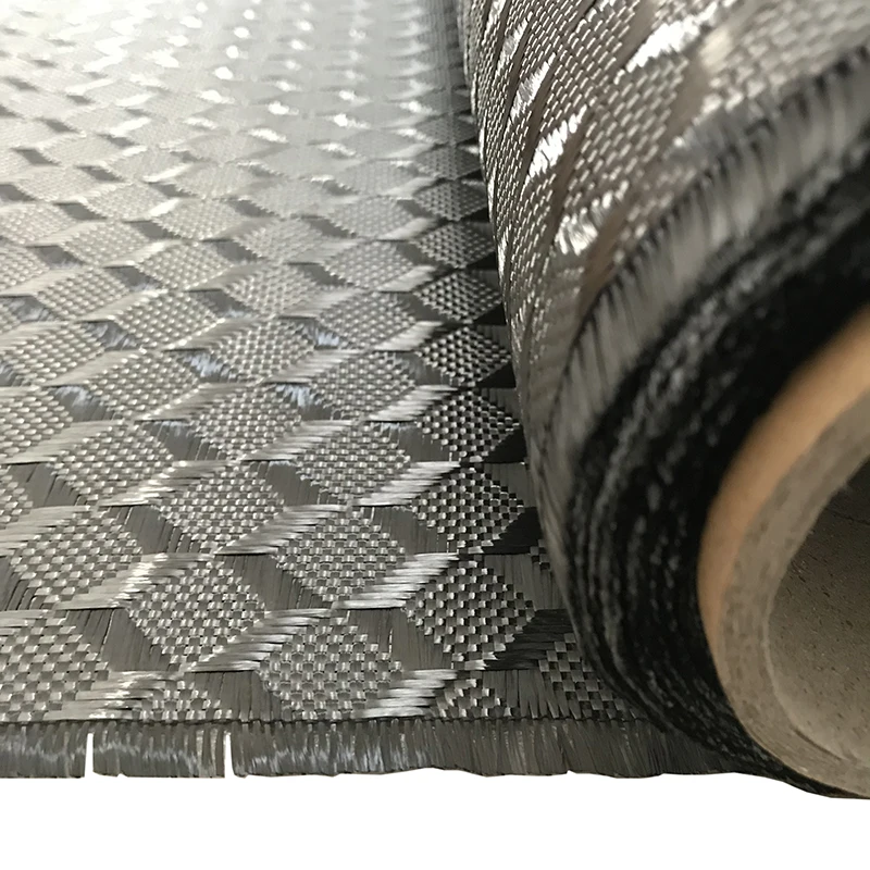 High Strength Football Hexagonal Carbon Fiber Fabric