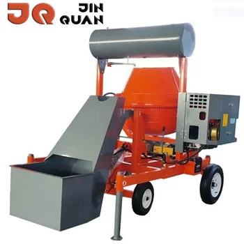 2023 NEW JQ Self loading petrol or Diesel engine Concrete Cement Making Mixer Machine
