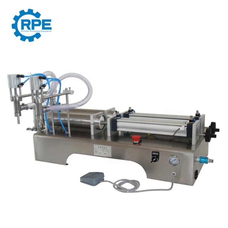 Easy operate  seafood sauce two nozzles filling machine jam filling equipement machine