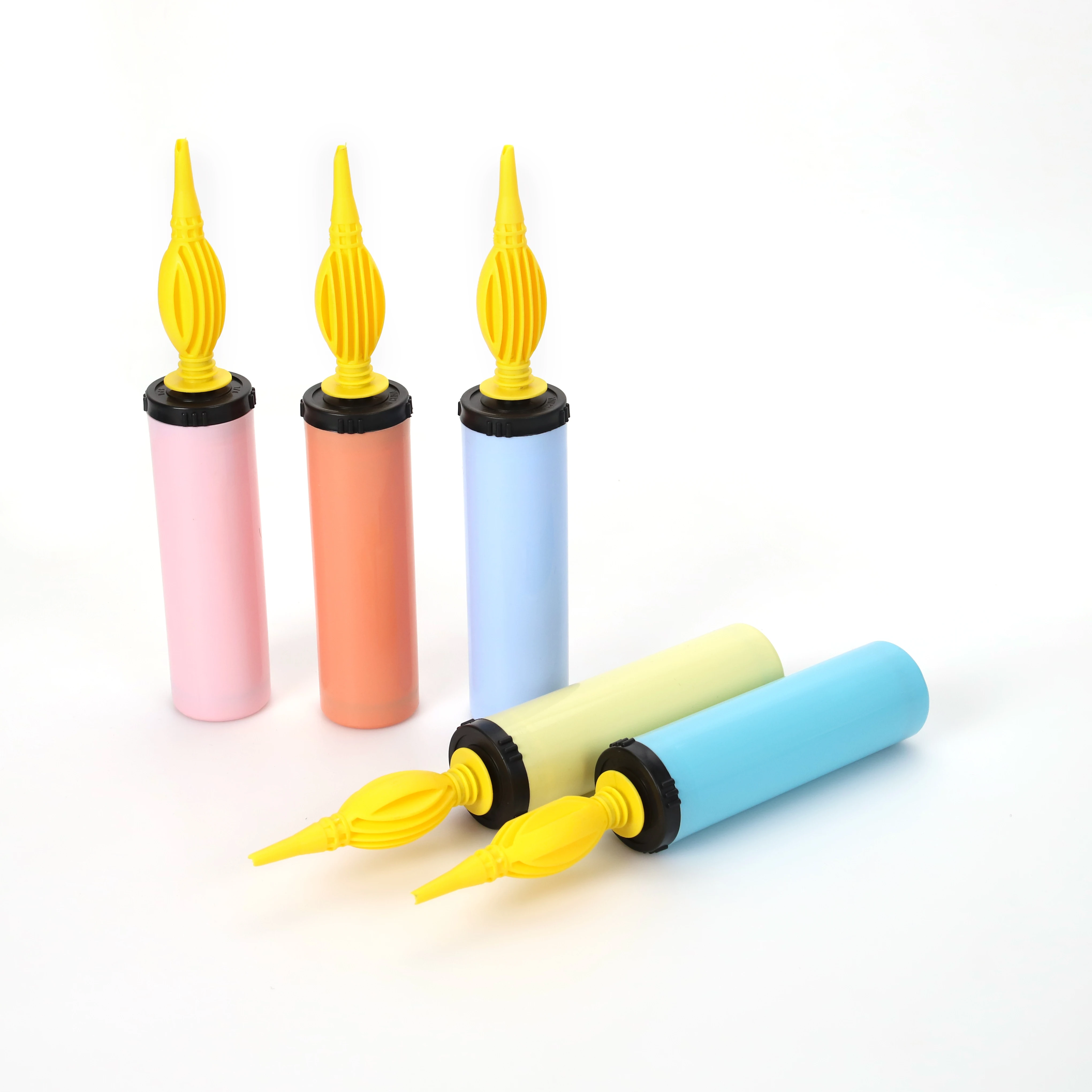 SPU-010h Plastic Acceptable Custom Balloon Pump Hand Double Action Balloon Air Pump Balloon Pump