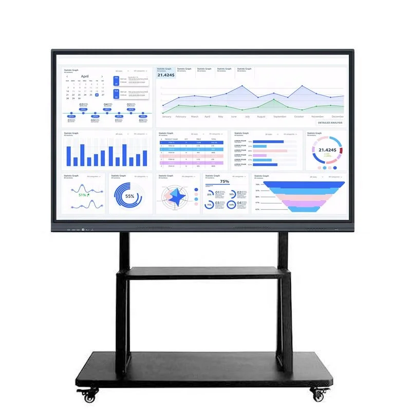 Customized 86' teaching smart board 20 Points Infrared Smart Touch Screen Interactive Whiteboard
