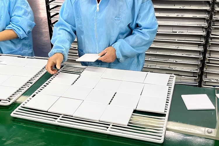 Wholesale custom printed sublimation ceramic coaster with cork back Round Square Blank cork ceramic absorbent coaster for drink