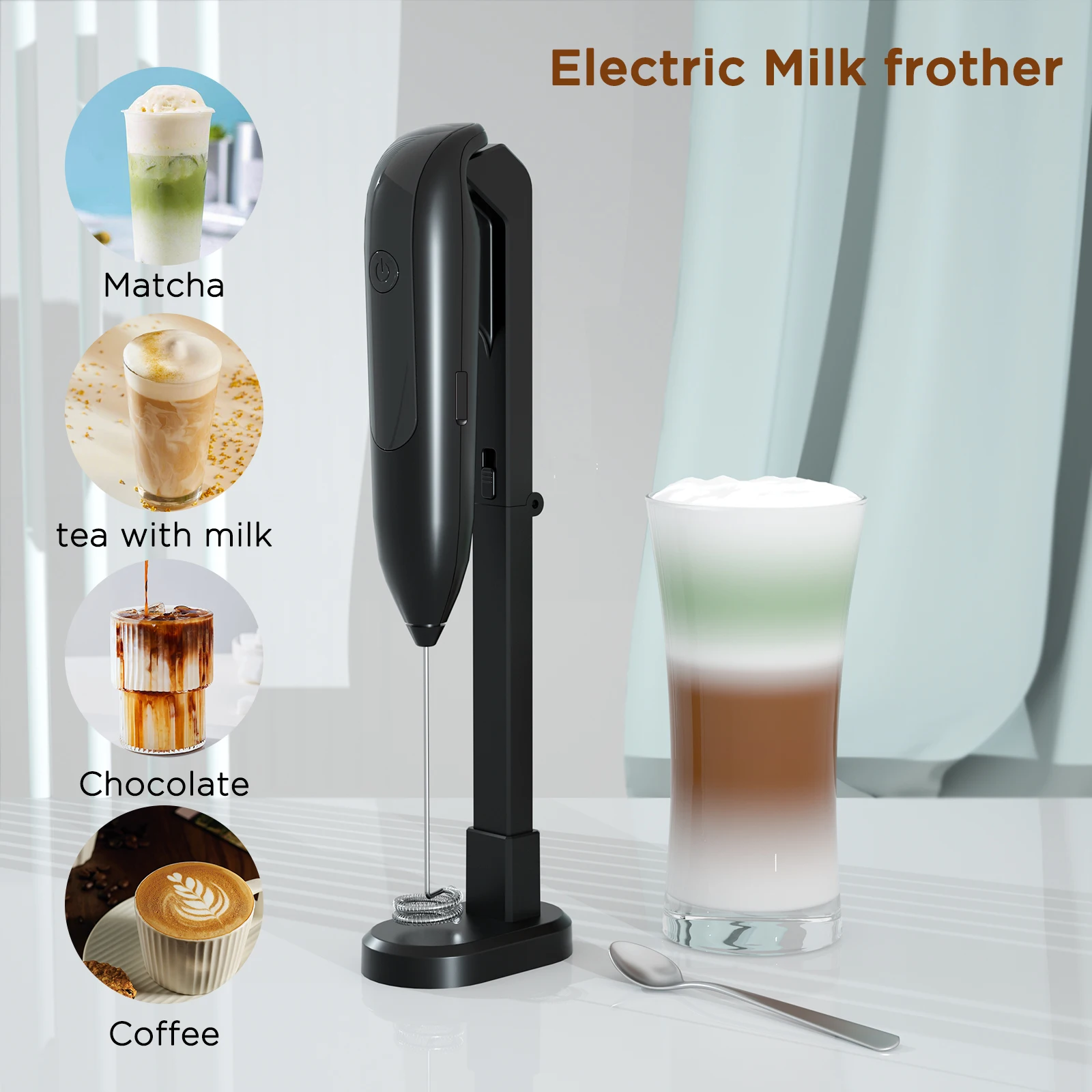 Electric Small Mini Cordless Cake Food Baking Mixer Whisker Kitchen Accessories Handheld Egg Beater Stirrer for Kitchenware