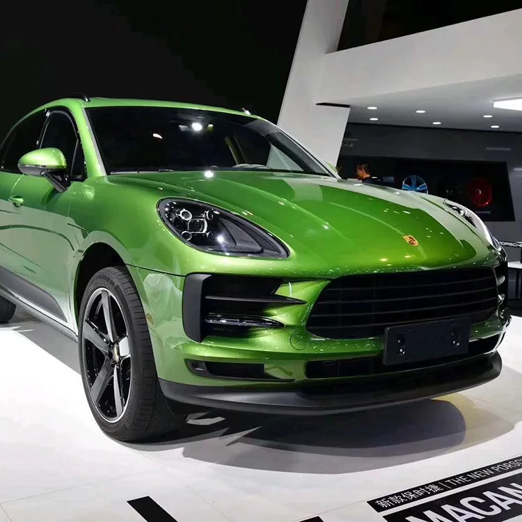 1.52*18m Roll Pvc Matte Chrome Pearl Metal Metallic Mamba Green Auto Color Changing Car Body Wrap Vinyl Film Sticker