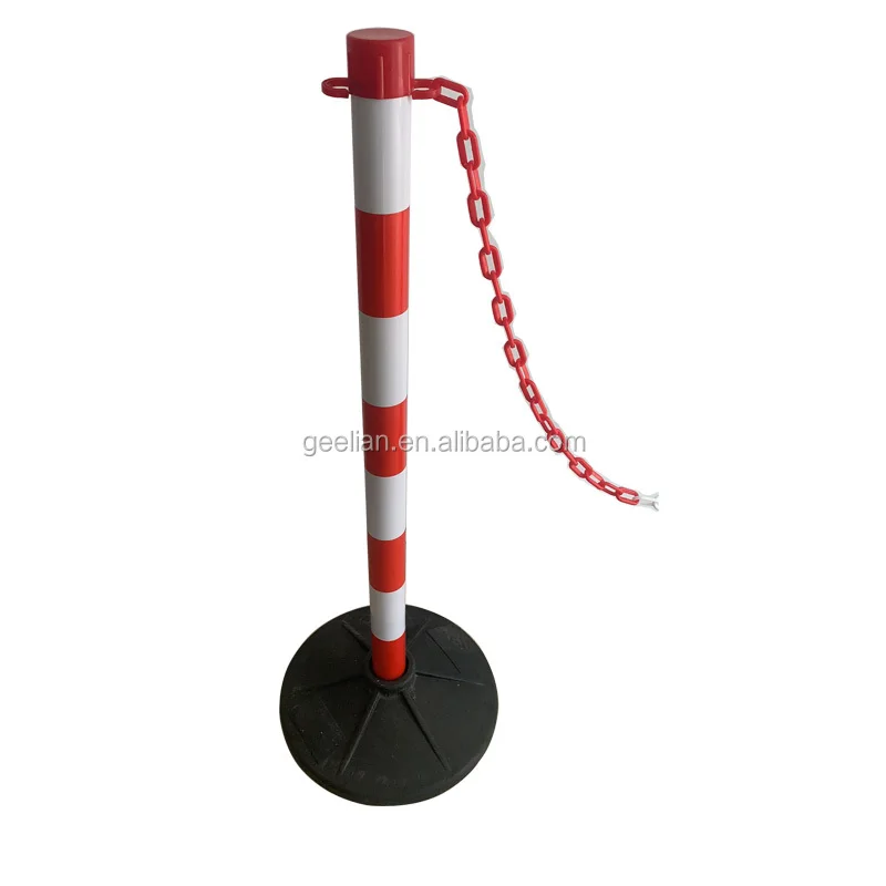 traffic warning sign crowd control rebound bollards road warning post