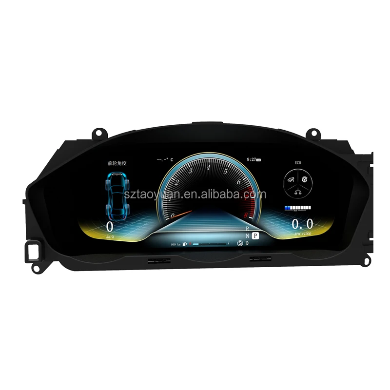 12 3 'ЖК-панель приборной панели для Mercedes Benz C W204 2011-2014 Ntg4.5 Автомобильный спидометр приборная панель кабины