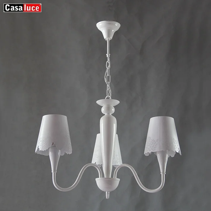 
Baccarat chandelier prices white pendant light with CE ROHS 
