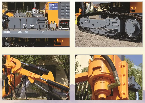 Best Price Hydraulic&Pneumatic China Factory KG590 Crawler Mining Drilling Rig Machine/Down The Hole Drilling Rig For Open Use