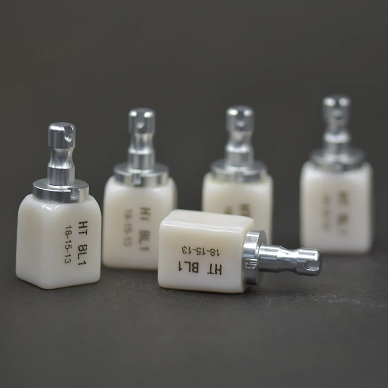 Цифровая стоматология, материалы CAD/CAM, типы зубчатой стеклянной керамики