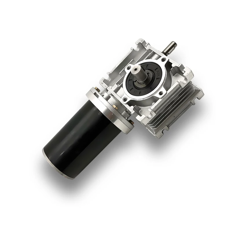 24V High Torque Low RPM Brushless DC Worm Gear Motor for Cultivator E207M