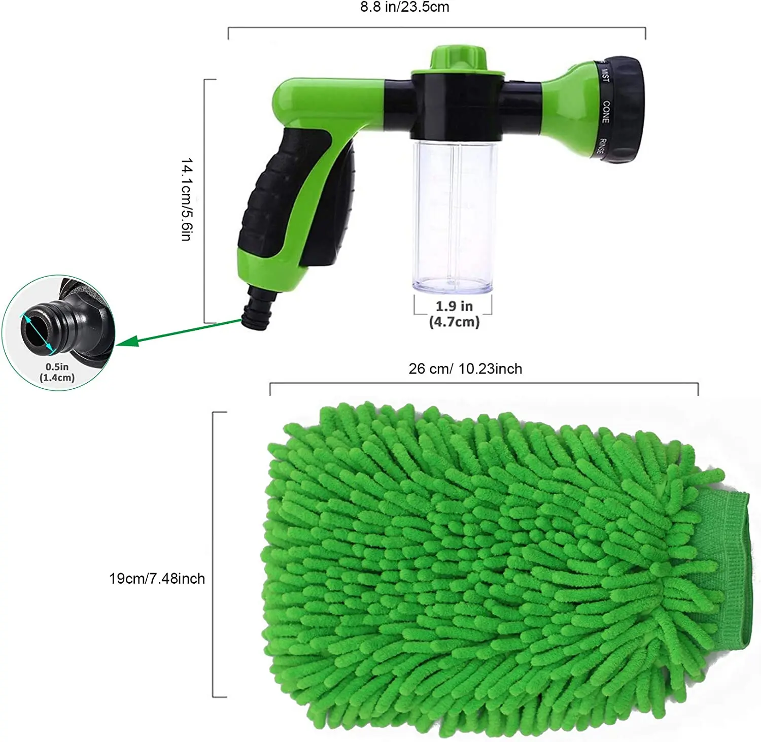 good quality best price high pressure water spray gun for gardening