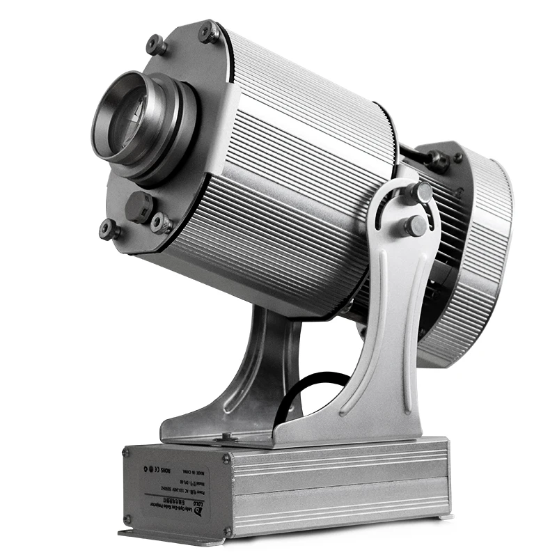 
100W big power outdoor waterproof rotating gobo projector on the wall 
