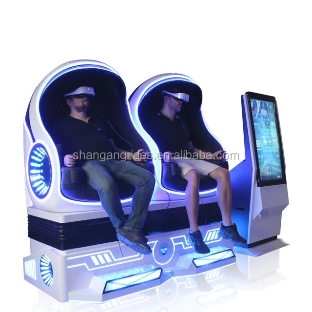 
Most Popular VART 2 Seats 9D Vr Chair / 9DVr Simulator Cinema Game Earn Money Fast for Shop 