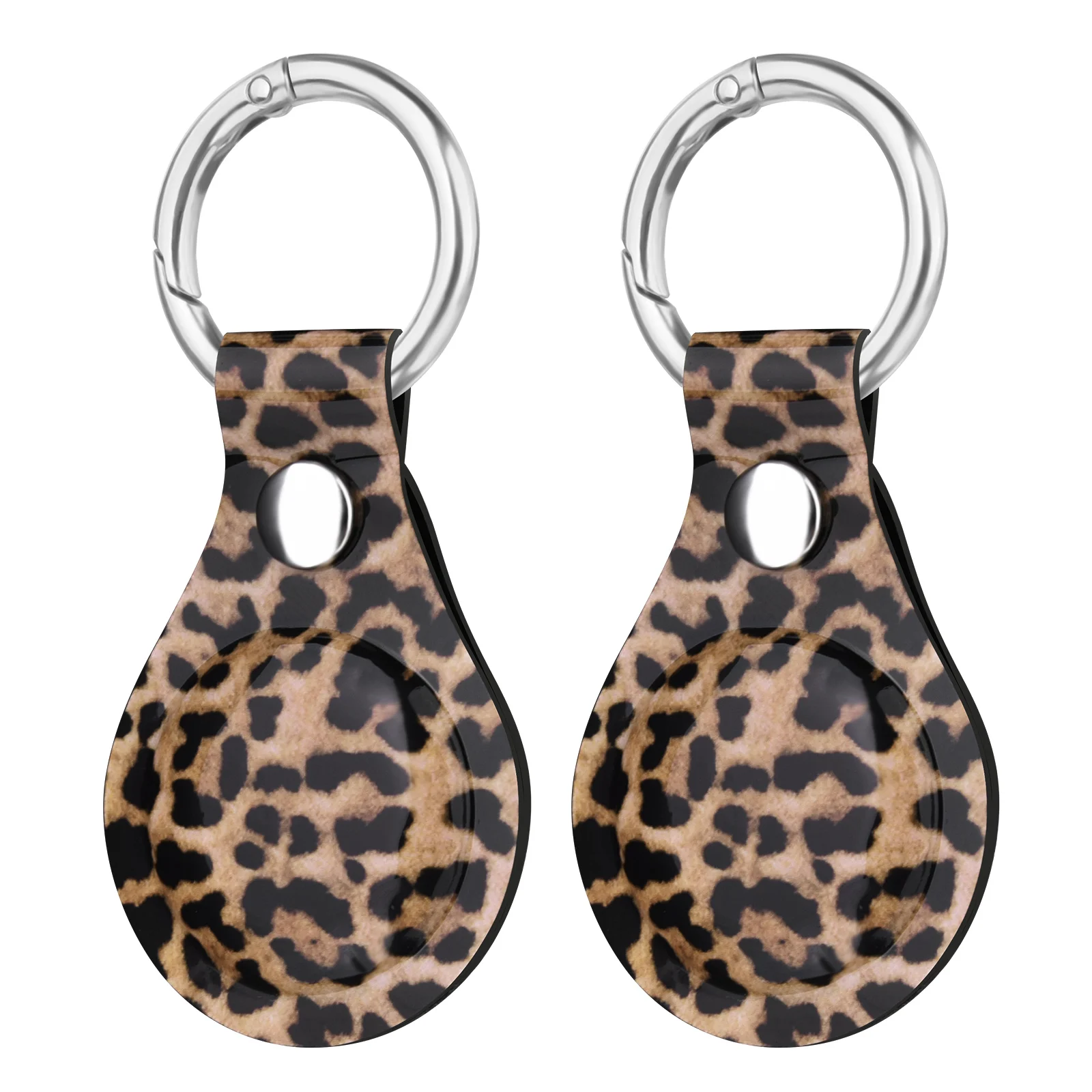 Case Cover for AirTag Shockproof Full Protective Air Tag Skin Cover with Keychain Carabiner for Apple AirTag Finder