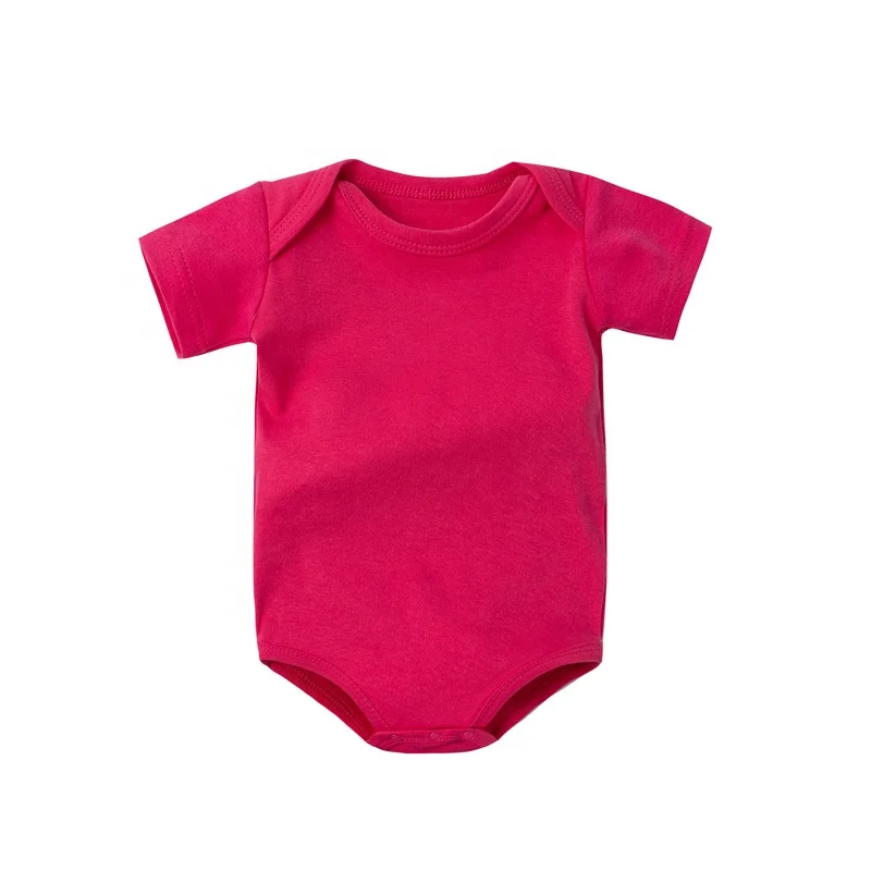 Envelope collar NB size short sleeve rompers for premature infant baby