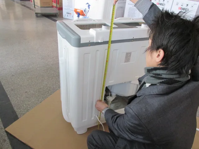 Washing Machine Random Sample Inspection in ningbo yiwu quality control inspection service guangzhou qingdao