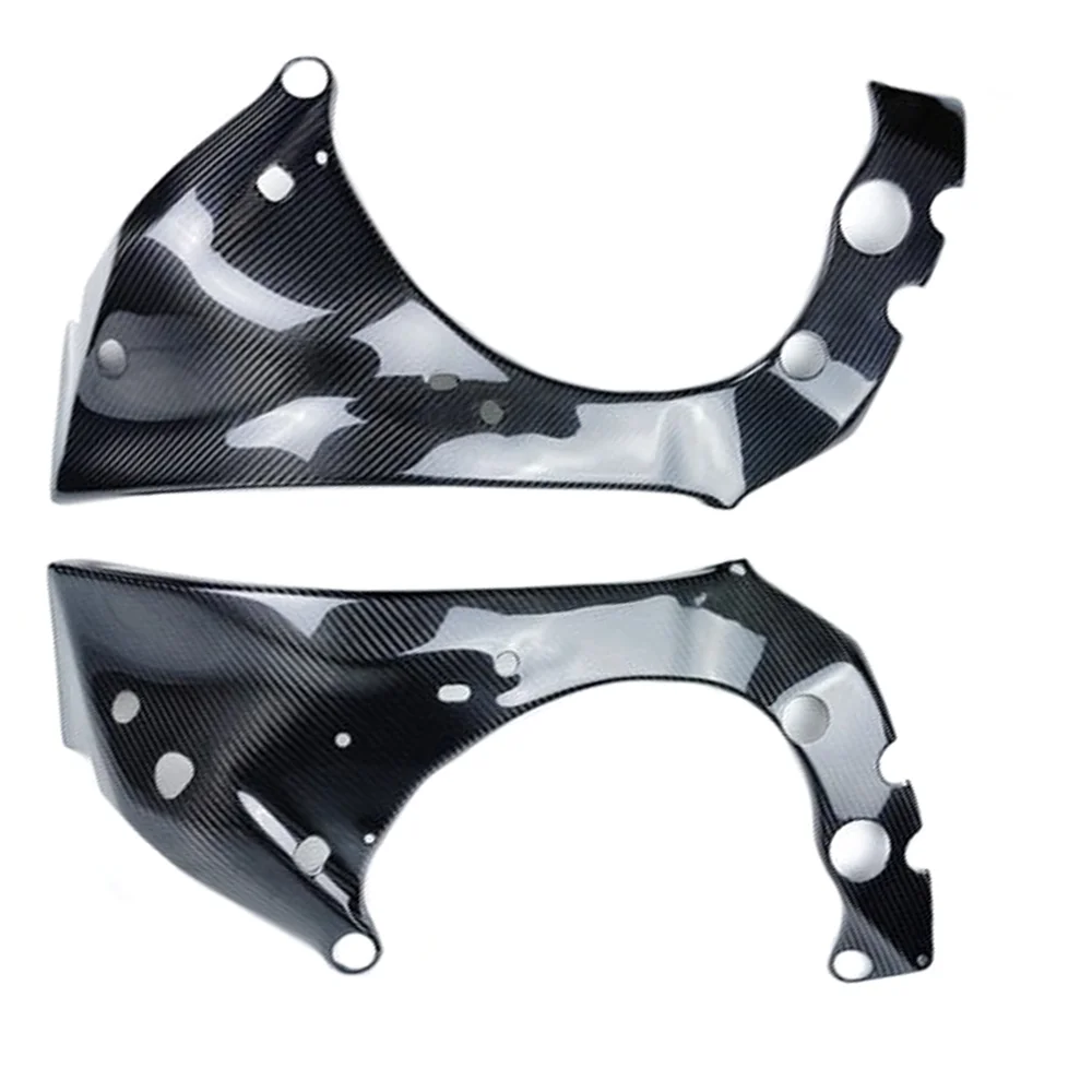 For Yamaha R1 R1M Carbon Fiber Motorcycle Frame Covers Protectors  Side Panels Covers Side Fairings 2015 2016 2017- 2022
