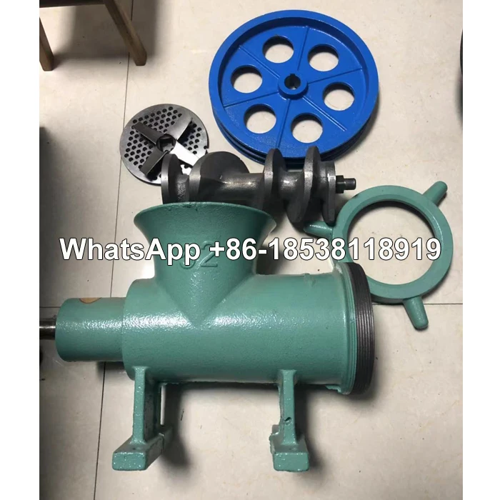 Multi-functional refined cast iron manual fresh meat slicer