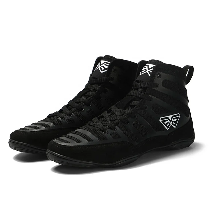
Custom High Top Breathable Non Slip Wrestling Shoes For Men 