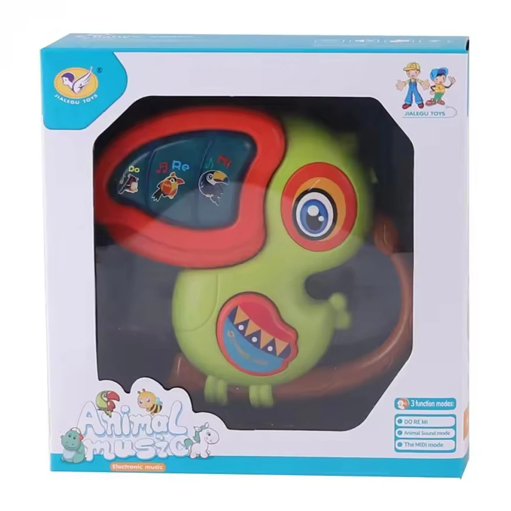 Cartoon bird baby woodpecker piano toy educational learning toy small musical instruments toy