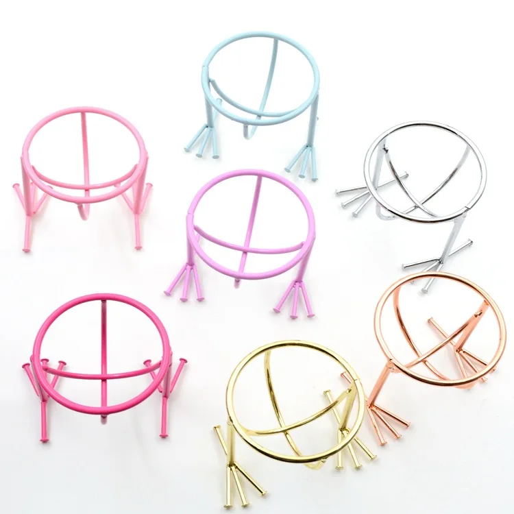 
Rose Gold Beauty Sponge Blender Holder Metal Makeup Sponge Holder Drying Rack Stand Cosmetic Powder Puff Holder 
