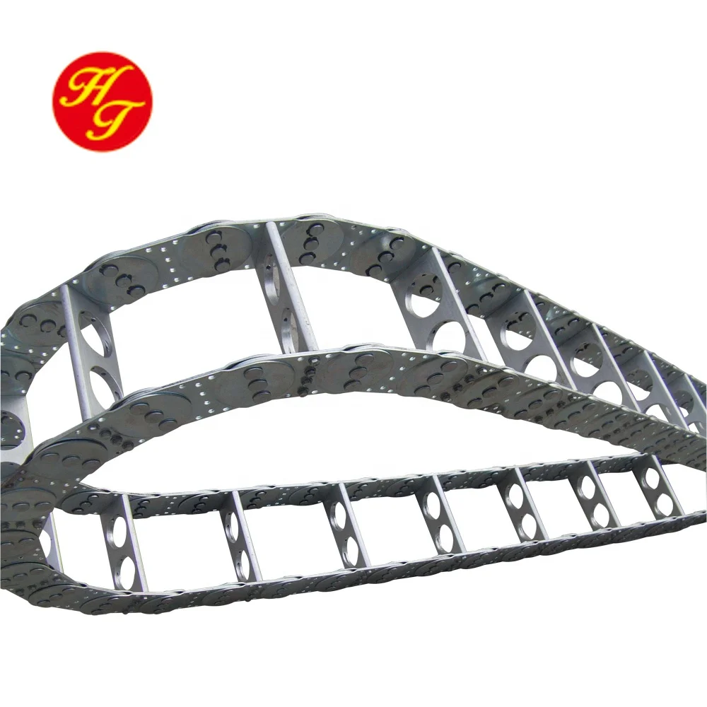 TL115 heavy duty chain metal energy chains Igus drag chain stainless steel cable carrier for laser cutting machine