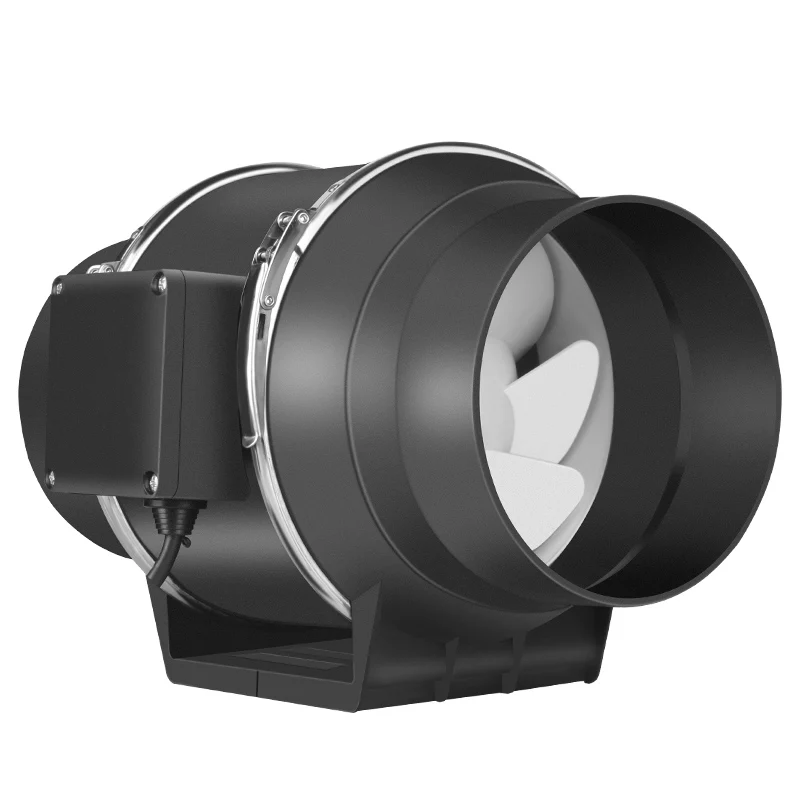 Inline Exhaust 6 Inch Fan With Filter For Grow Tent For Grow Tent Kit Greenhouse Fan Filter