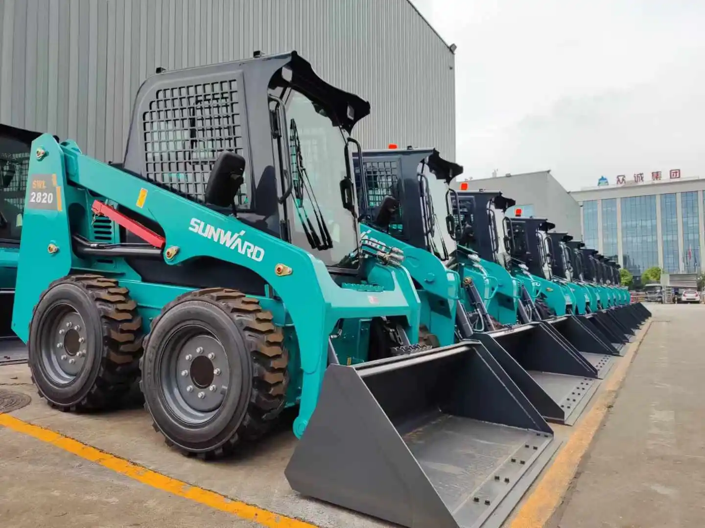 China Compact Small Skid Steer Loader Swl2830 3ton Skid Loader with High Quality