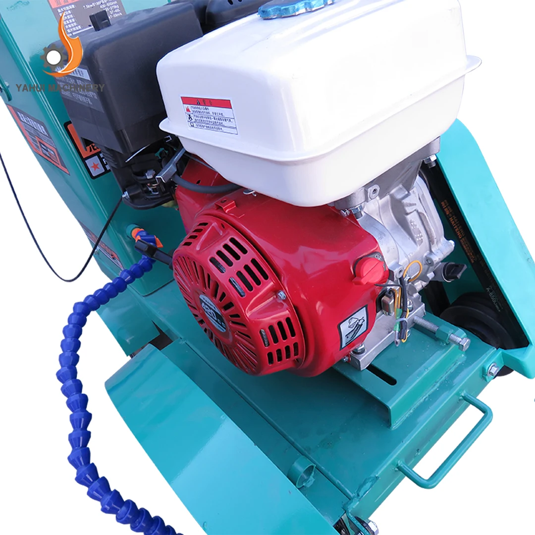 Gasoline 500  hot sale Hand Push Road Saw, Concrete Pavement Cutter