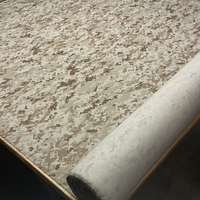 Yilong fabric manufacturer wholesale poyester/cotton twill tactical uniform AOR1 camo desert digital camouflage Marpat fabrics