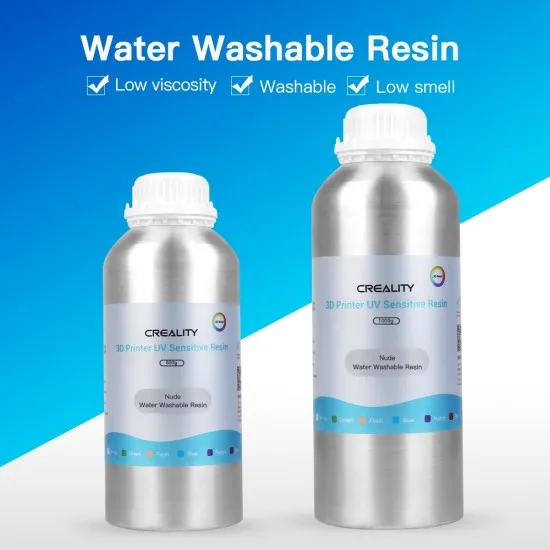 Fast Curing Water Washable UV Resin 500g Easy Cleaning  Sla Lcd Dlp Easy Cleaning resin 3d printers