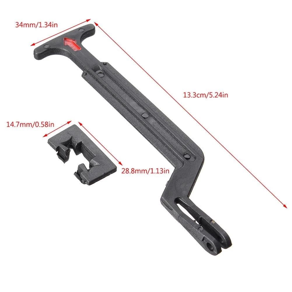 Black Bonnet Hood Release Rod Lock Latch Handle 3B0823593 For VW Passat B5 B5.5 1998 1999 2000 2001 2002 2003 2004