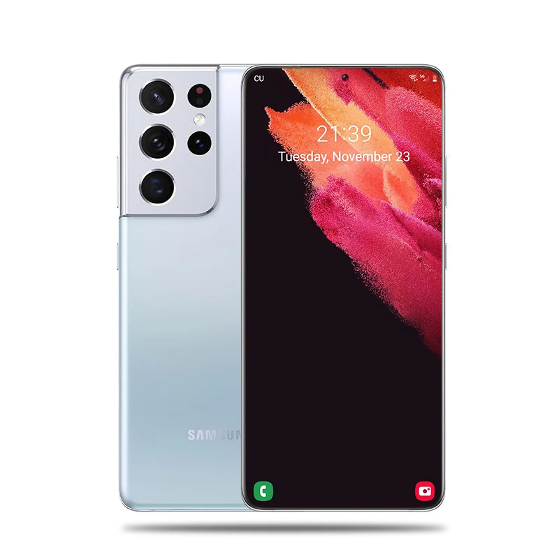 2022 Smartphone for Samsung Galaxy S21 Ultra 5G  6.8 inch Android 11 Unlocked Global Version 16G+512 GB wholesale Mobile phones