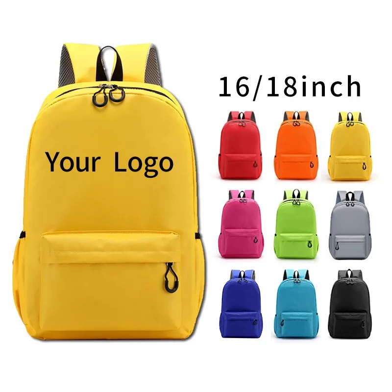Wholesale custom school bag backpack Waterproof school bags girls bookbags Casual school book bag for kids backpack