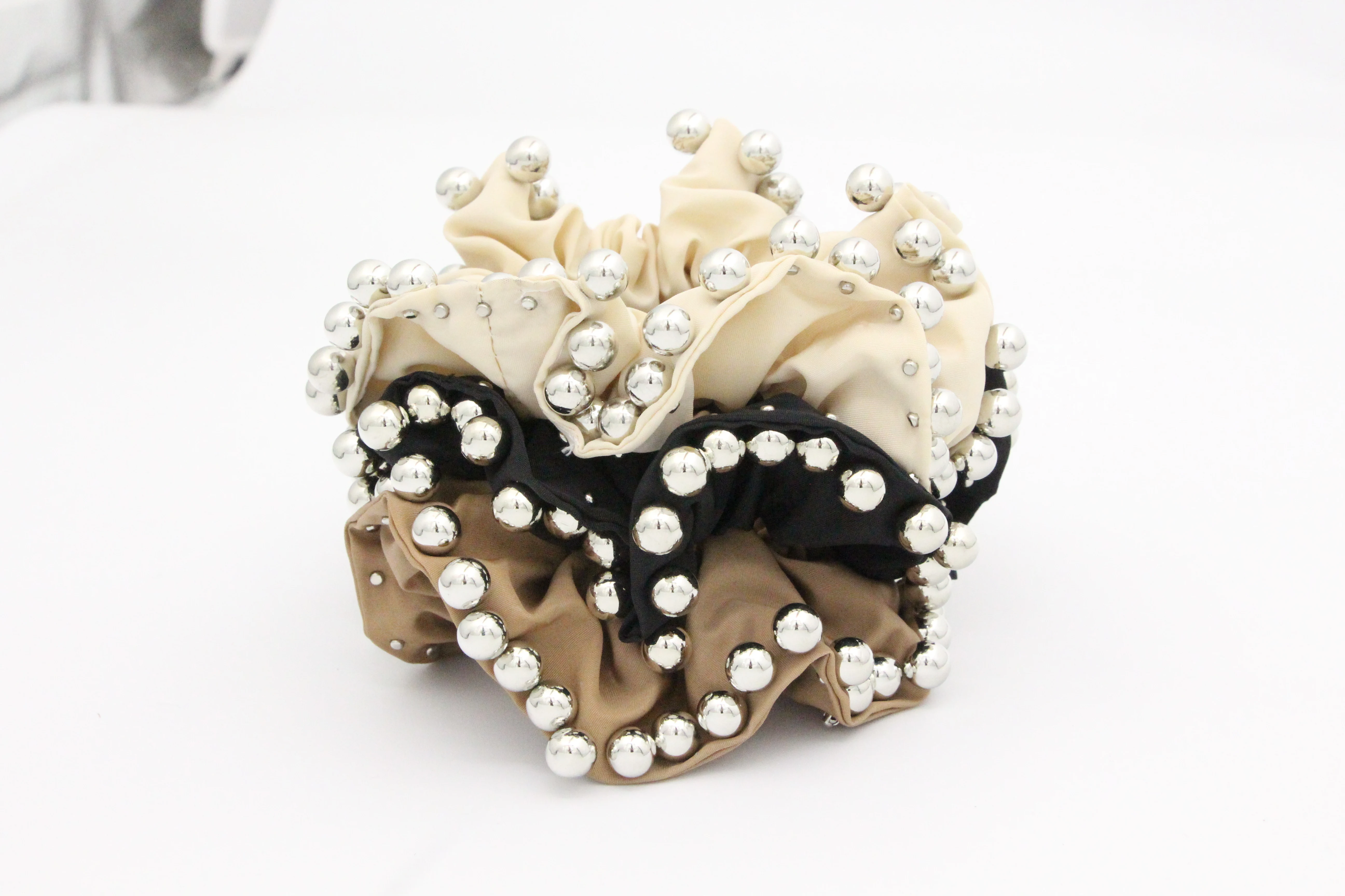 Прямая поставка с фабрики, модные высококачественные резинки для волос, Однотонные резинки для девочек