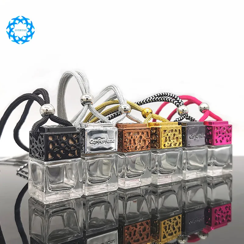 Avertan Wholesale 5ml 8ml 10ml 15m car Perfume Diffuser glass bottle Essential Oil Diffuser for Car Air freshener bottle
