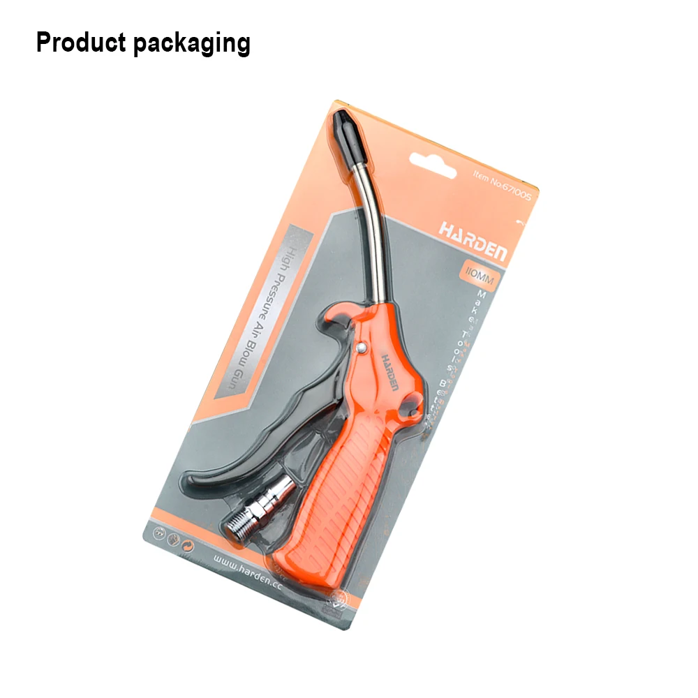 HARDEN Dust Blows Tool Gun Air Duster Gun Aluminium Alloy Nozzle High Pressure Air Gun For Blowing Dust