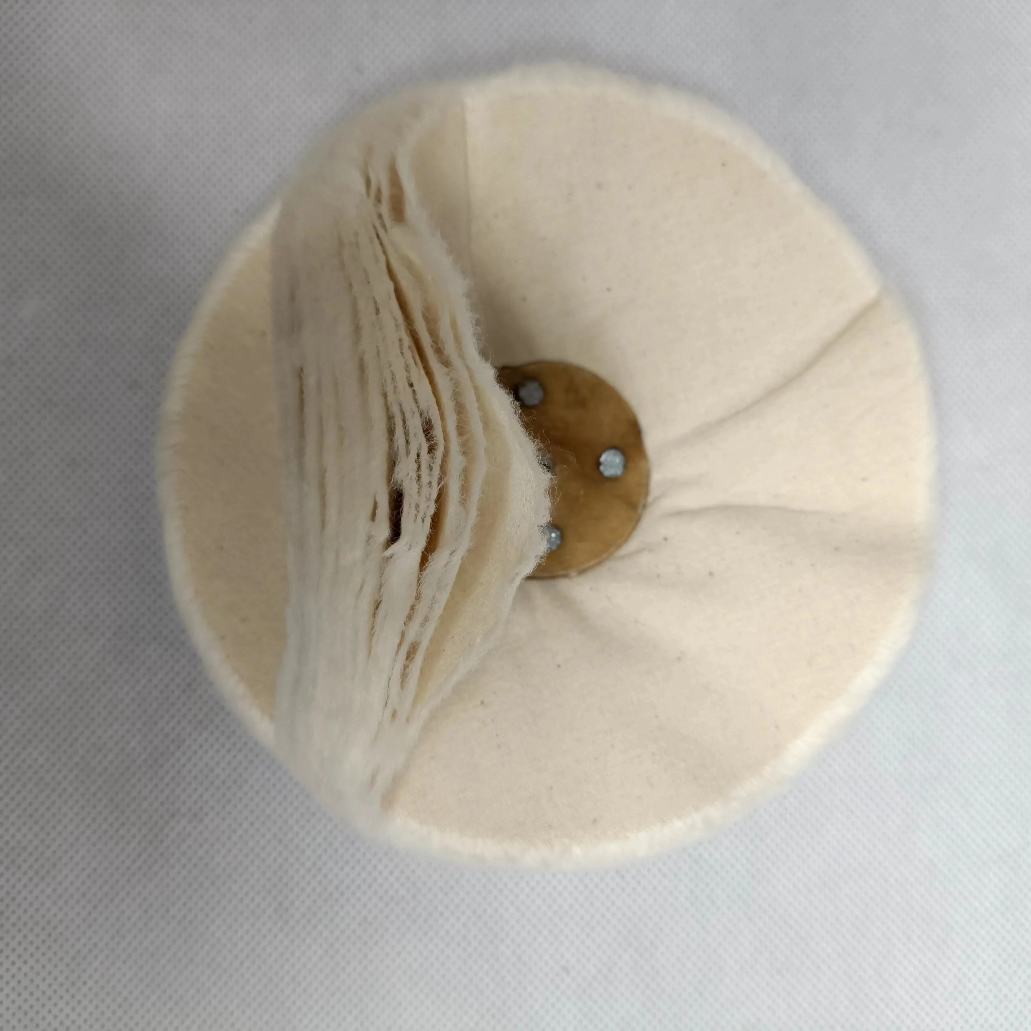 6 Inch White Color Superior Quality Soft-textured Buffs Perfect for Use with Rouge 70 Layers Buff