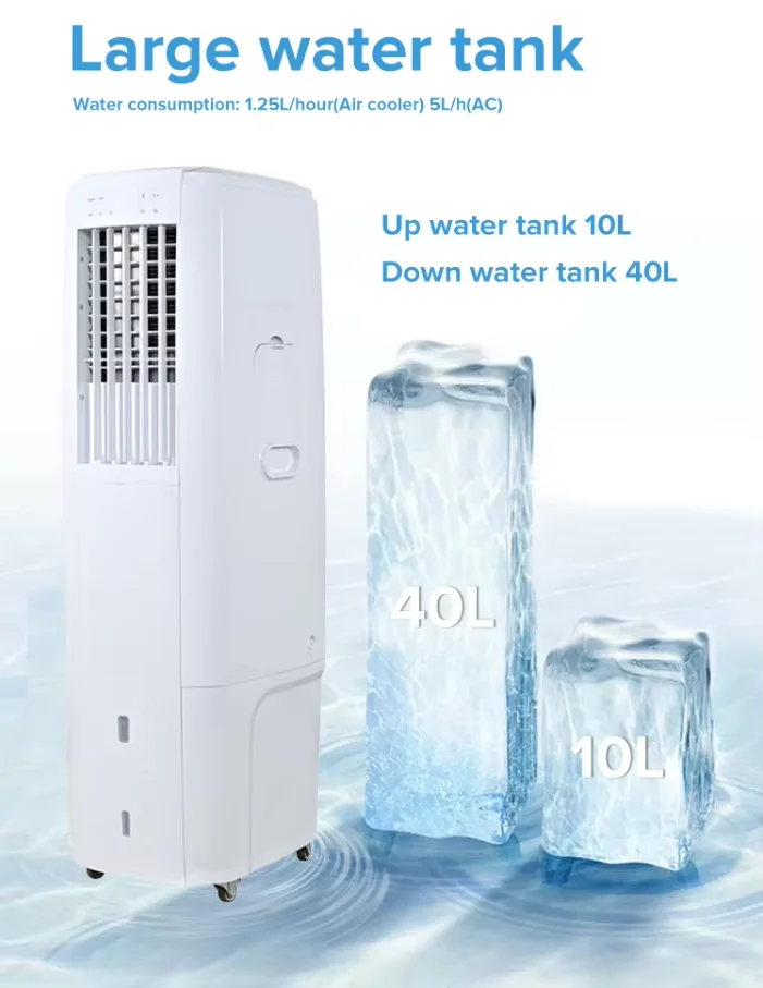 Household Portable Mobile AC Air Conditioner Multifunctional Air Conditioner Without Outdoor Unit