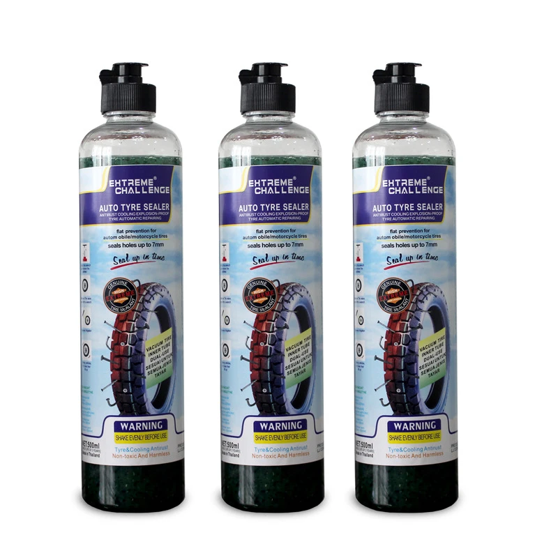 500ml Antifreeze self-replenishing solution Inner tube sealant Puncture repair of liquid tire Sealant tire repair fluid