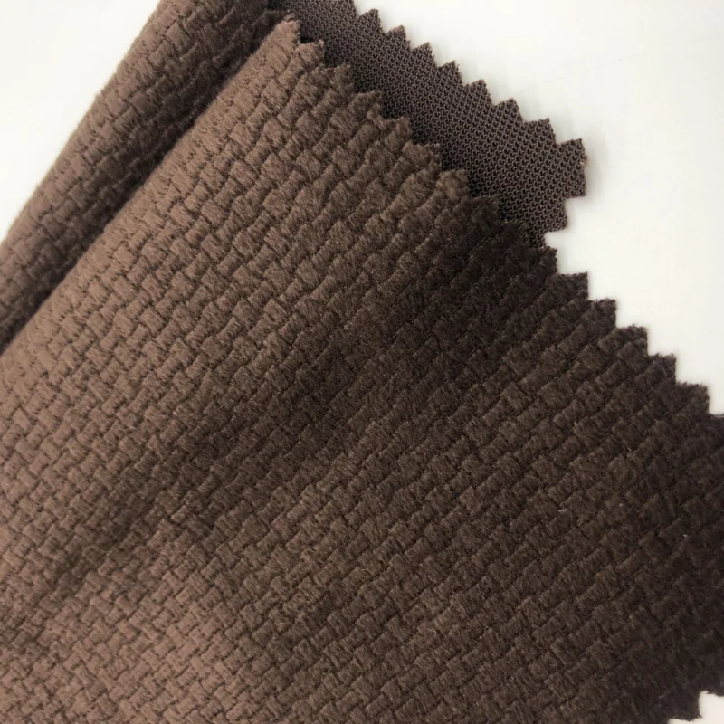 Short Plush Short Hair Velvet Burn Velboa 100 Polyester Fabric Velvet Fabrics For Sofa Hometextile