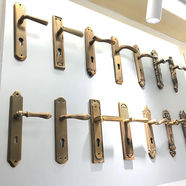 Privacy Antique Brass front door locks and handles lock  door handle